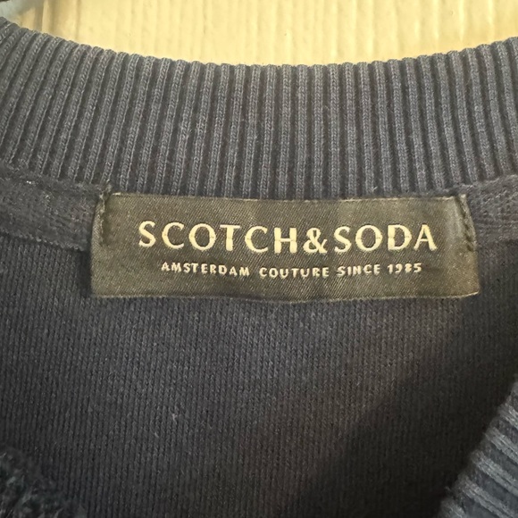 Scotch & Soda Navy Sweater M - Picture 4 of 6
